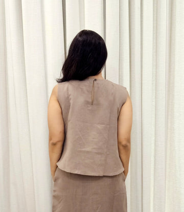 Coir Top - Dark Beige